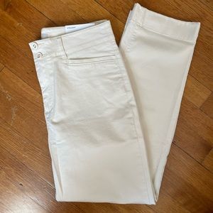 LOFT Outlet High Rose Straight Leg Pants